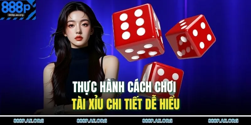 Thực hành cách chơi Tài Xỉu chi tiết dễ hiểu